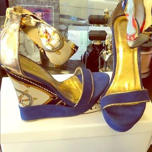 Beautiful Blue Heels